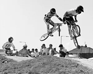 BMX Area Championships on the BMX track at Redcar Racecourse, 20th May 1988 BMX Area Championships on the BMX track at Redcar Racecourse, 20th May 1988