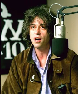 Bob Geldof presenting radion show on XFM September 1998 at studios in Leicester Square Bob Geldof presenting radion show on XFM September 1998 at studios in Leicester Square