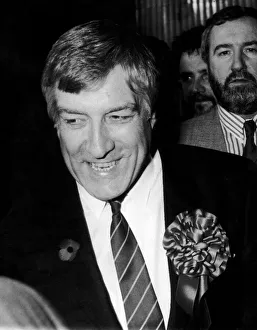 Bob Gillespie may have been defeated, but he still manages a smile. 11th November 1988 Bob Gillespie may have been defeated, but he still manages a smile. 11th November 1988