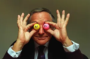 Bob Monkhouse National Lottery Draw TV Presenter Bob Monkhouse National Lottery Draw TV Presenter