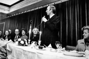Bobby Charlton makes a speech after his testimonial at Old Trafford Bobby Charlton makes a speech after his testimonial at Old Trafford