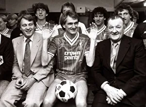 Bobby Robson - May 1983 England Manager - with Bob Paisley and Phil Thompson Bobby Robson - May 1983 England Manager - with Bob Paisley and Phil Thompson