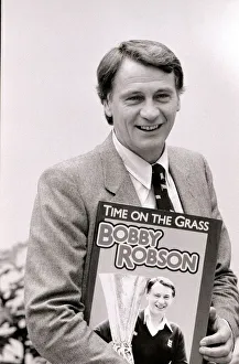 Bobby Robson - September 1982 England manager with autobiography Book Time on The Bobby Robson - September 1982 England manager with autobiography Book Time on The