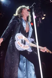Bon Jovi rock group in concert at Wembley December 1988 Bon Jovi rock group in concert at Wembley December 1988