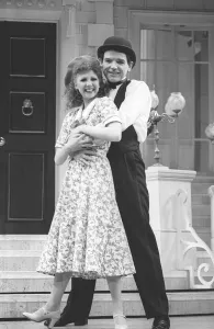 BONNIE LANGFORD AND DAVID SCHOFIELD IN ME & MY GIRL at the Adelphi Theatre BONNIE LANGFORD AND DAVID SCHOFIELD IN ME & MY GIRL at the Adelphi Theatre