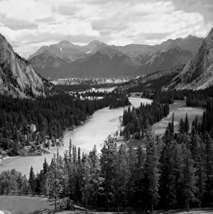 Bow Valley-Bauff-Alberta in the Rocky Mountains Vancouver, Canada, 1951 Bow Valley-Bauff-Alberta in the Rocky Mountains Vancouver, Canada, 1951