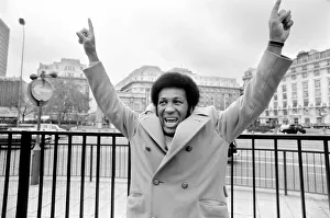 Boxer: Jimmy Ellis. November 1974 S74-6569-001 Boxer: Jimmy Ellis. November 1974 S74-6569-001
