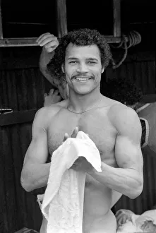 Boxer John Conteh. March 1975 75-01270-002 Boxer John Conteh. March 1975 75-01270-002