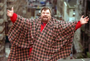 Brian Blessed actor February 1998 at the Royal Concert Hall Glasgow Brian Blessed actor February 1998 at the Royal Concert Hall Glasgow