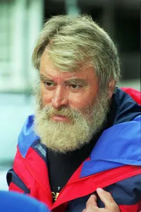 Brian Blessed the actor is safe home from Everest and at a photocall for Channel 4TV' Brian Blessed the actor is safe home from Everest and at a photocall for Channel 4TV'