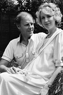 Brian Cant, children's television presenter, pictured with wife Brian Cant, children's television presenter, pictured with wife