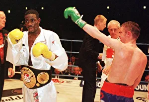 Brian Carr waves to crowds after fight June 1999 Cassius Baloyi forced Brian to Brian Carr waves to crowds after fight June 1999 Cassius Baloyi forced Brian to