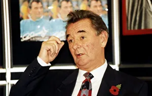 Brian Clough ex Football manager of Nottingham Forest at launch of his new book Brian Clough ex Football manager of Nottingham Forest at launch of his new book