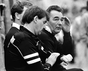 Brian Clough ion the bench during the Newcastle United v Nottingham Forest 19 October Brian Clough ion the bench during the Newcastle United v Nottingham Forest 19 October