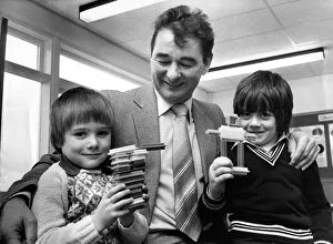 Brian Clough with Jamie Renwick, right, and Michael Hepburn at Longbenton Church of Brian Clough with Jamie Renwick, right, and Michael Hepburn at Longbenton Church of
