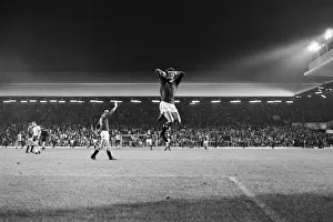 Brian Kidd leaps for joy after scoring 3rd goal for Man United Brian Kidd leaps for joy after scoring 3rd goal for Man United