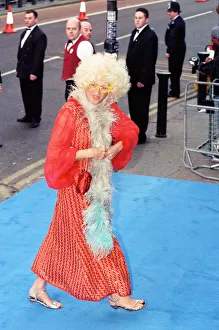 Brian May arriving at Elton John's 50th birthday party at Hammersmith Palais Brian May arriving at Elton John's 50th birthday party at Hammersmith Palais