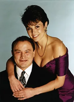 Brian Moore Rugby England with girlfriend Penny Sowden dbase A©Mirrorpix Brian Moore Rugby England with girlfriend Penny Sowden dbase A©Mirrorpix