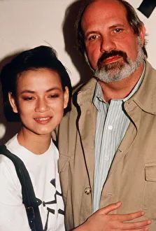 Brian De Palma film director with Thuy Thy Le September 1989 Brian De Palma film director with Thuy Thy Le September 1989