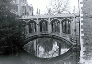 Bridge of Sighs St Johns College crossing the River Cam in Cambridge Bridge of Sighs St Johns College crossing the River Cam in Cambridge