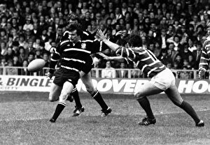Images Dated 28th April 1979: Bridgend 18-12 Pontypridd, Welsh Rugby Union Challenge Cup Final, Cardiff Arms Park