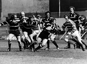 Images Dated 28th April 1979: Bridgend 18-12 Pontypridd, Welsh Rugby Union Challenge Cup Final, Cardiff Arms Park