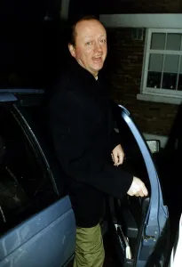 Brigadier Andrew Parker Bowles getting out of car DBase Brigadier Andrew Parker Bowles getting out of car DBase