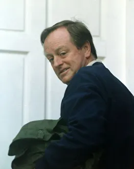 Brigadier Andrew Parker Bowles outside his home in South Kensington London who is Brigadier Andrew Parker Bowles outside his home in South Kensington London who is