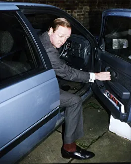 Brigadier Andrew Parker Bowles is seen getting out of his car Brigadier Andrew Parker Bowles is seen getting out of his car