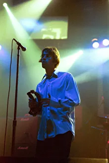 Brit pop band Oasis perform in concert at the Whitley Bay Ice Rink 19/01/96 Brit pop band Oasis perform in concert at the Whitley Bay Ice Rink 19/01/96