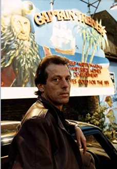 British actor Leslie Grantham who stars in the television series the Paradise Club British actor Leslie Grantham who stars in the television series the Paradise Club