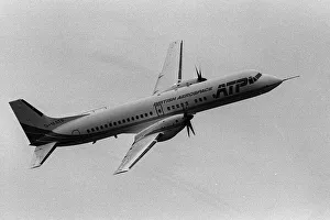 British Aerospace ATP (Advanced Turbo Prop) May 1987 development aircraft British Aerospace ATP (Advanced Turbo Prop) May 1987 development aircraft
