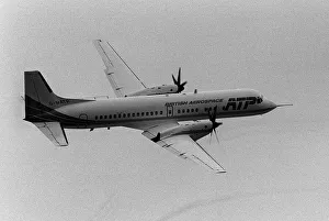 British Aerospace ATP (Advanced Turbo Prop) May 1987 development aircraft British Aerospace ATP (Advanced Turbo Prop) May 1987 development aircraft
