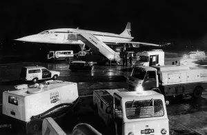 British Airways Concorde pays a surprise visit to Manchester Airport following British Airways Concorde pays a surprise visit to Manchester Airport following