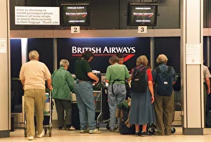 British Airways passengers check in at Edinburgh airport only to find their flight to British Airways passengers check in at Edinburgh airport only to find their flight to