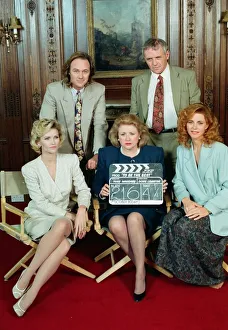 British author Barbara Taylor Bradford (front row middle British author Barbara Taylor Bradford (front row middle