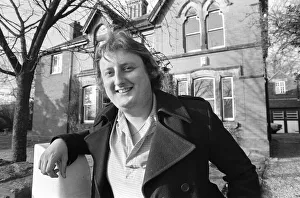British darts player Eric Bristow pictured outside his newly purchased 19th century British darts player Eric Bristow pictured outside his newly purchased 19th century