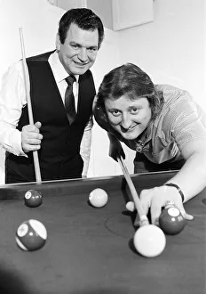 British darts player Eric Bristow pictured at his newly purchased 19th century country British darts player Eric Bristow pictured at his newly purchased 19th century country