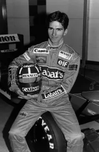 British Formular One racing driver Damon Hill British Formular One racing driver Damon Hill