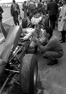 British Grand Prix 1964 Silverstone July 1964 John Surtees British Grand Prix 1964 Silverstone July 1964 John Surtees