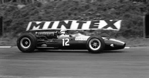 British Grand Prix 1966 Brands Hatch July 1966 John Surtees in his Ferrari British Grand Prix 1966 Brands Hatch July 1966 John Surtees in his Ferrari