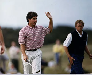 British Open Golf tournament held from 16th to 19th July 1992 at Muirfield Golf Links in British Open Golf tournament held from 16th to 19th July 1992 at Muirfield Golf Links in