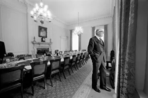 British Prime Minister James Callaghan at 10 Downing Street British Prime Minister James Callaghan at 10 Downing Street