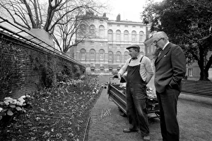 British Prime Minister James Callaghan seen here in the garden of No British Prime Minister James Callaghan seen here in the garden of No