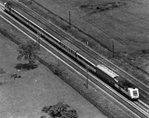 British Rail test their new high speed train out on the West Coast Line. June 1973 British Rail test their new high speed train out on the West Coast Line. June 1973
