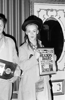 British Rock and Pop award at London's Lyceum ballroom British Rock and Pop award at London's Lyceum ballroom