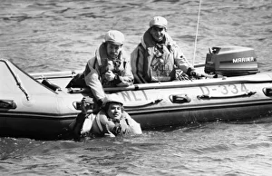British telecom hands over a new radio paging system to the Royal National Lifeboat British telecom hands over a new radio paging system to the Royal National Lifeboat