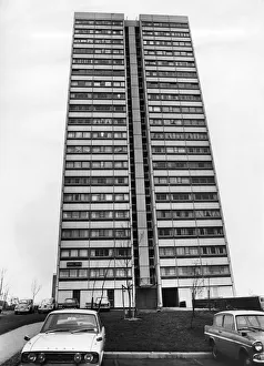 Brooks Tower, Newtown, Birmingham. 15th December, 1975 Brooks Tower, Newtown, Birmingham. 15th December, 1975