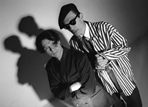 Brothers Russell Mael and Ron Mael of the Sparks pop group pose for a photograph Brothers Russell Mael and Ron Mael of the Sparks pop group pose for a photograph
