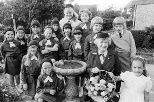 Brown Owl Mrs Kathleen Charlesworth has said goodbye to the 3rd (Kirkburton West Brown Owl Mrs Kathleen Charlesworth has said goodbye to the 3rd (Kirkburton West